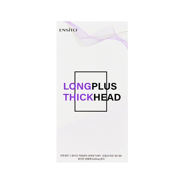 엔시토 롱 플러스 딕헤드 콘돔 10p