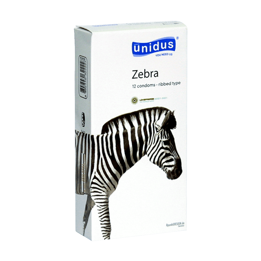 [단종] 유니더스 얼룩말 지브라 콘돔 10p
