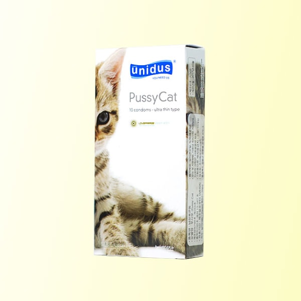 [단종] 유니더스 고양이 푸시캣 10p [초박형]