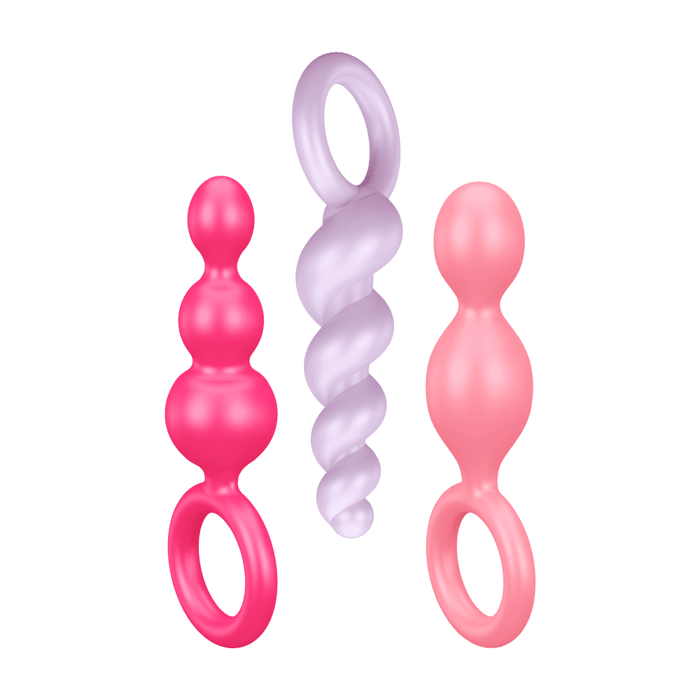 새티스파이어 애널 플러그 3종 세트