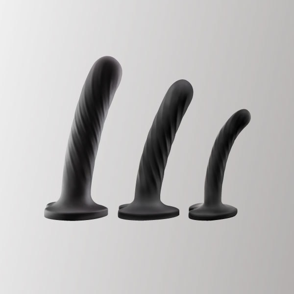 [단종] 템테이시아 트위스트 3 size 실리콘 딜도 [미국]