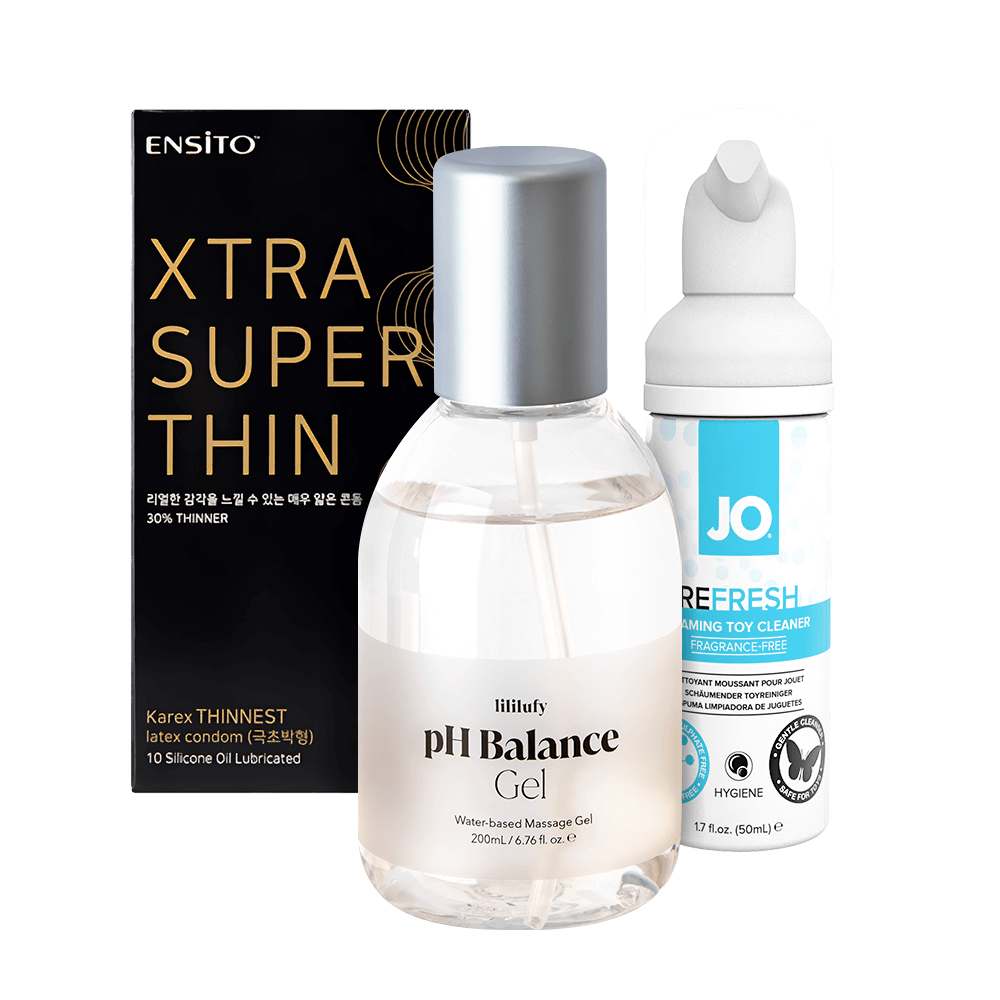 [종료] 토이클리너+리리러피젤 200ml+고급 초박형 콘돔10P