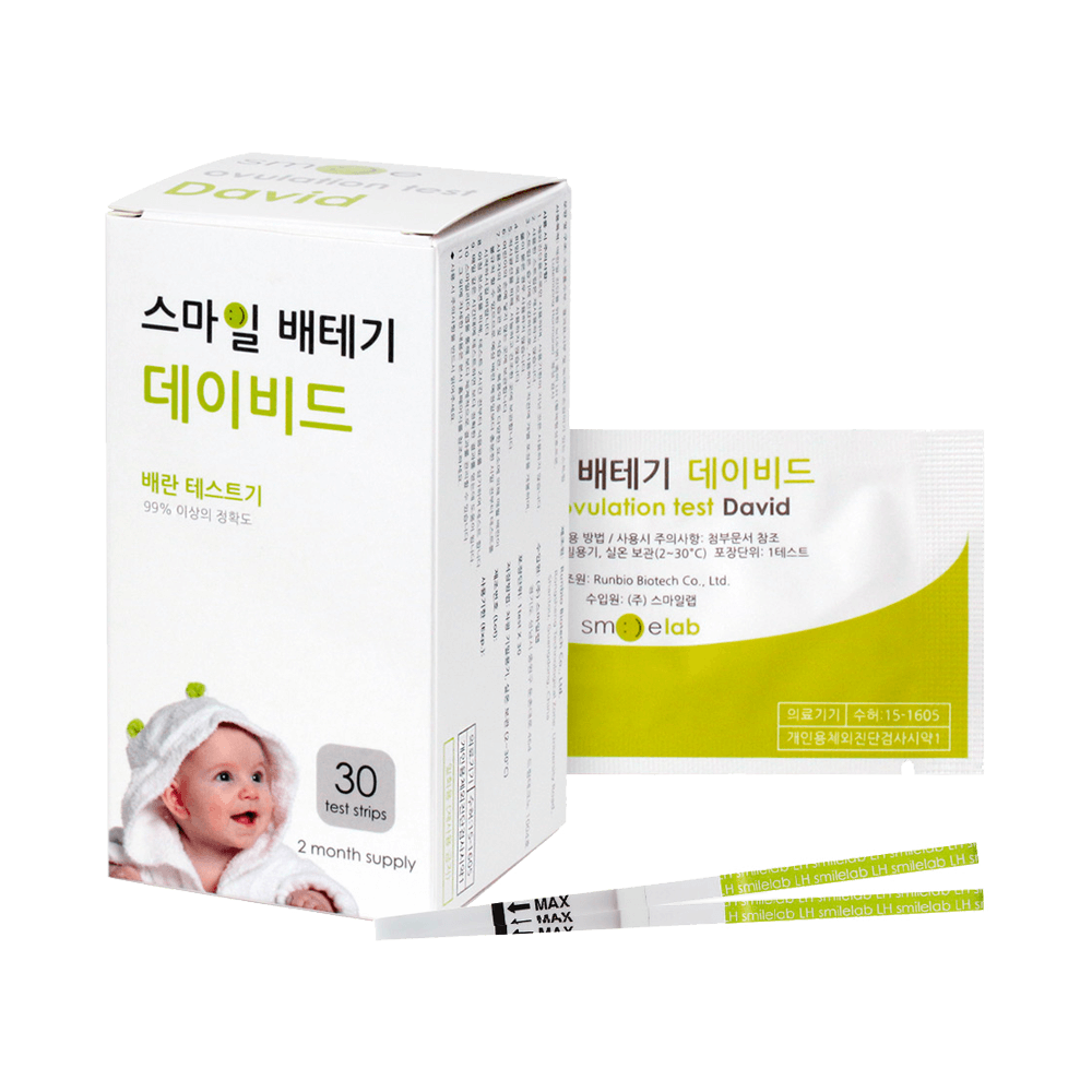[단종] 스마일랩 스마일 배란테스트기 데이비드(30T)