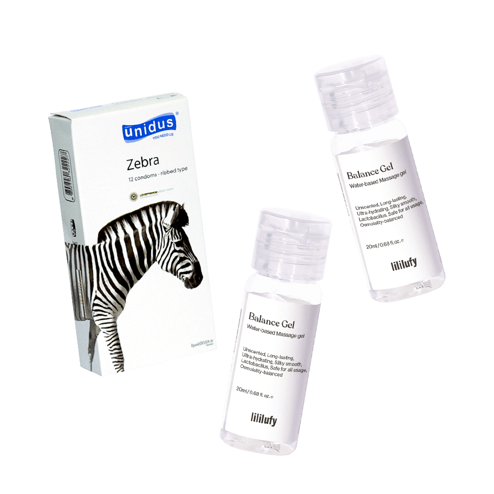 [사은품] 리리러피 밸런스 젤 20ml 2개 + 초박형 콘돔 10p