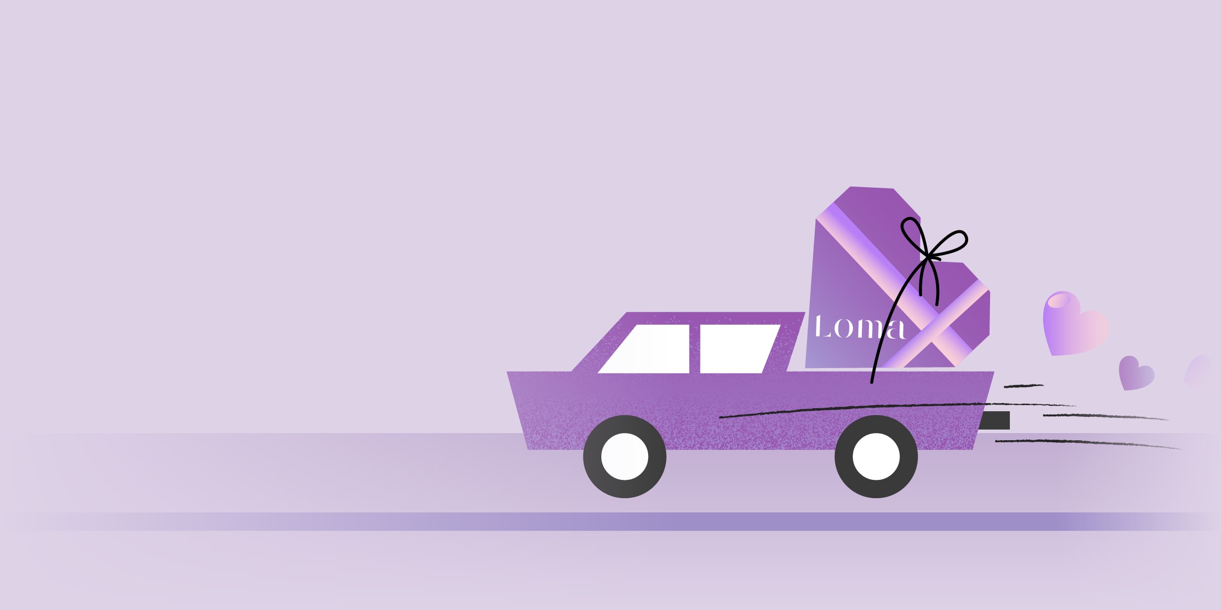 이벤트 배너: 설렘이 끝나기 전에 도착하는 설렘배송