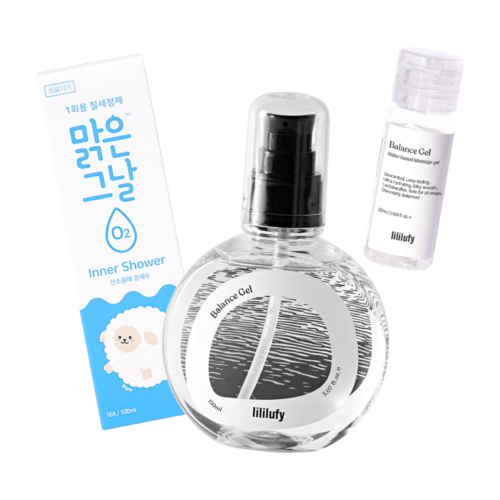 [사은품] 리리러피 밸런스 젤 150ml + 질 세정기 100ml + 리리러피 밸런스 젤 20ml