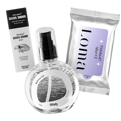 [사은품] 남성 쿨링 스프레이+리리러피 젤 150ml+물티슈