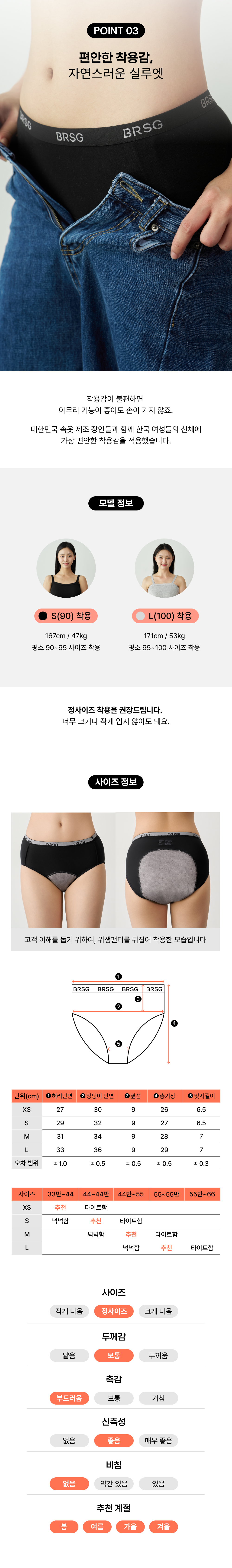 여성용 위생팬티 제품 상세 이미지 10